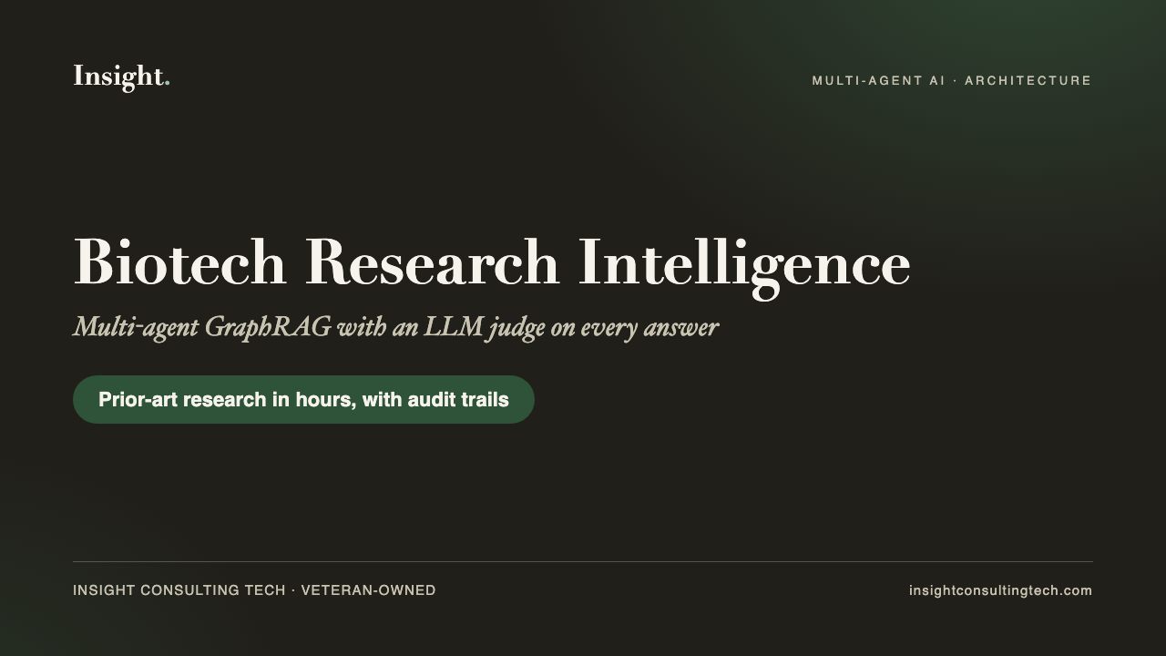 Biotech Research Intelligence